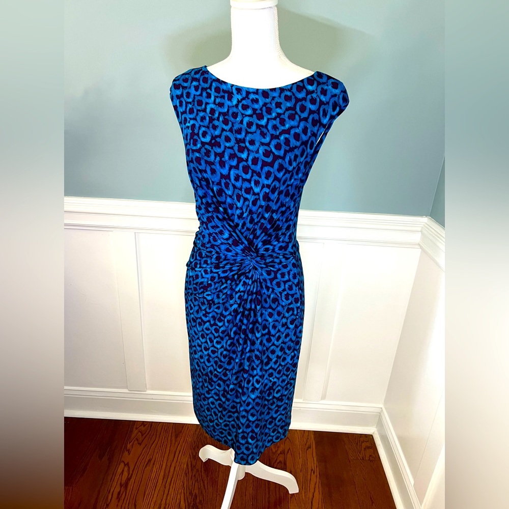 Ralph Lauren Dress Blue and Black Size 8